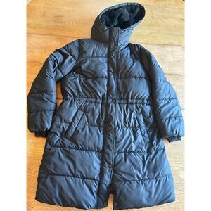 Hollister Women's Faux‎ Fur–Lined Puffer Parka – Size Large